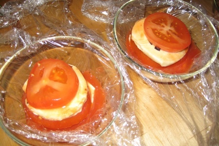 Сырная закуска с помидорами в желе: шаг 3