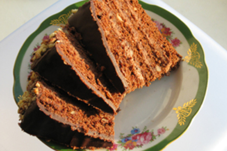 Шоколадный торт "брауни": шаг 1