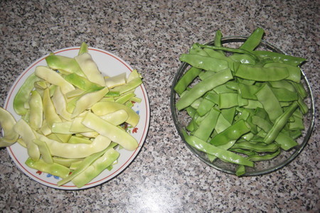 Зимний салат из лобио: шаг 1