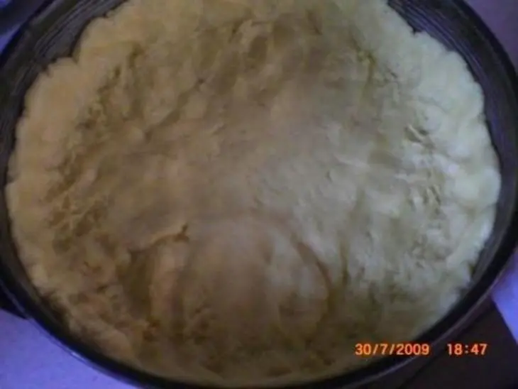 Пирог яблочный с черничным мусом: шаг 1