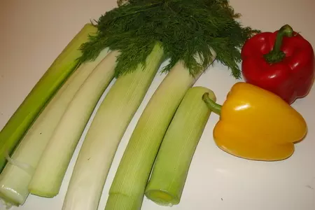 Прасопита/пирог с луком латук/: шаг 1