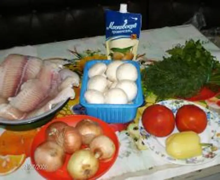 Рыба, запеченая в фольге: шаг 1