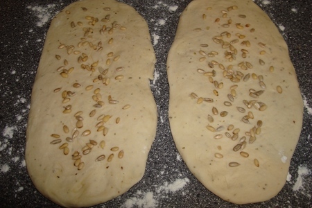 Французский хлеб с маслинами (в духовке): шаг 4