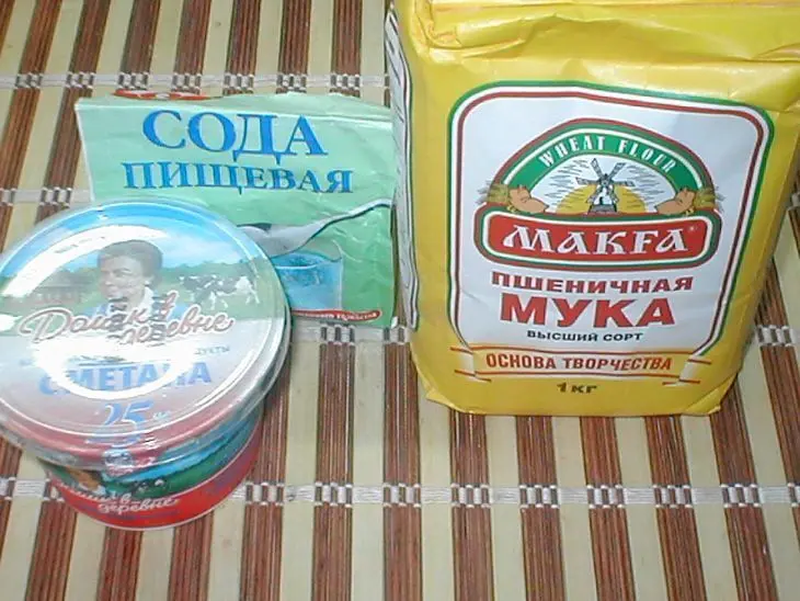 Быстрые  оладушки: шаг 1