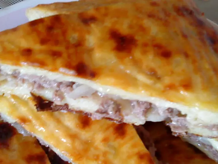 Пирог с мясной начинкой: шаг 6