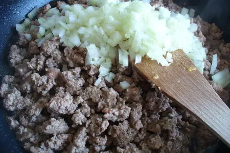 Очень нежный мясной пирог с кабачком (быстрого приготовления): шаг 1