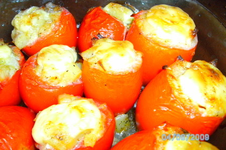 Фаршированные помидорчики "диетка": шаг 5
