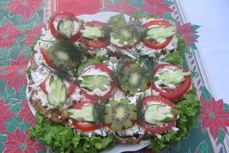 Синенькие с козьей брынзой.: шаг 1