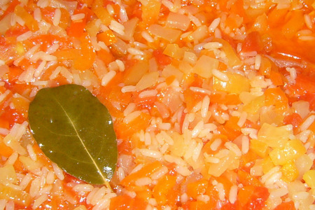 Салат с рисом на зиму: шаг 4