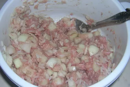 Фаршированные кабачки: шаг 1