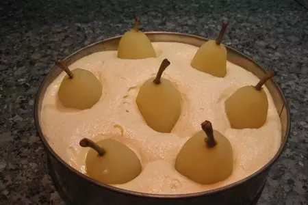 Торт с грушами: шаг 6