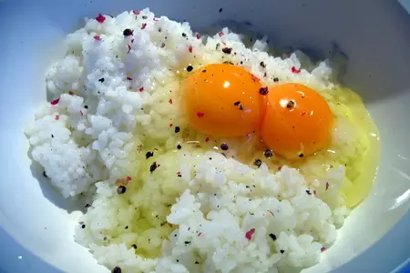 Гратен рисовый  с мясом и грибами: шаг 1