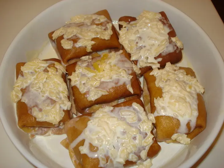 Блинчики с мясной начинкой: шаг 3