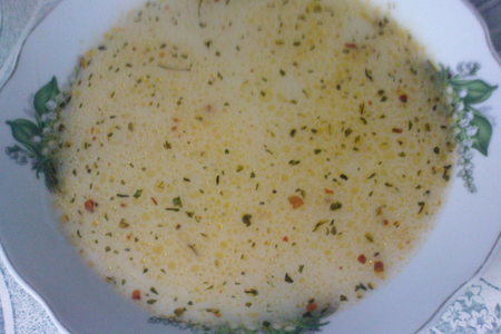 Yoğurt çorbası (суп с йогуртом): шаг 2