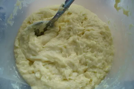 Пирожное с черникой: шаг 1