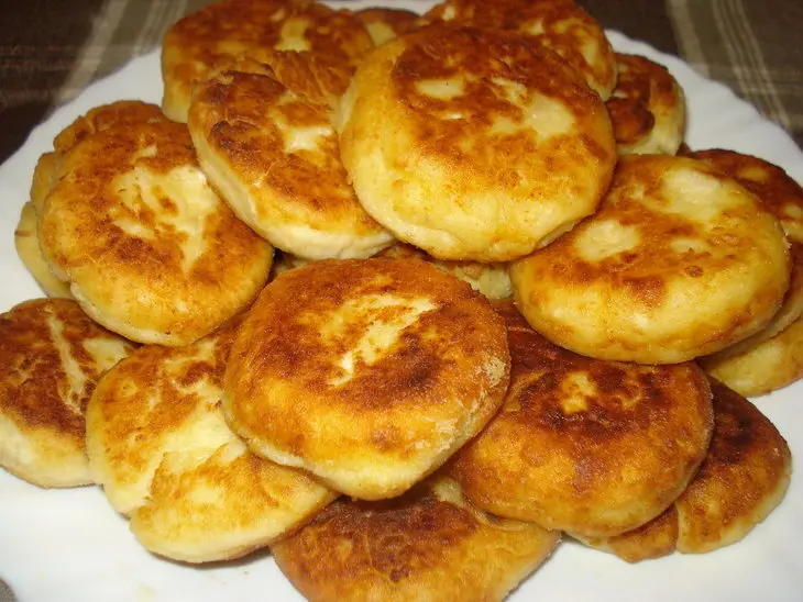 Сырники с бананами: шаг 3