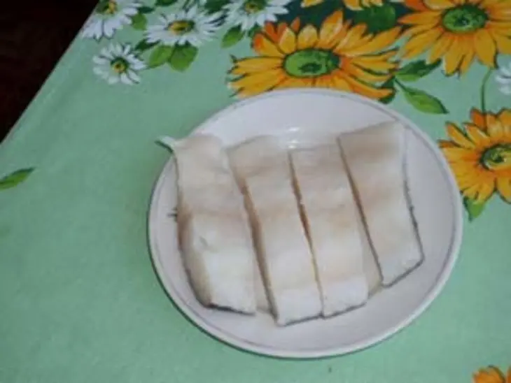 Филе трески с баклажанами: шаг 2