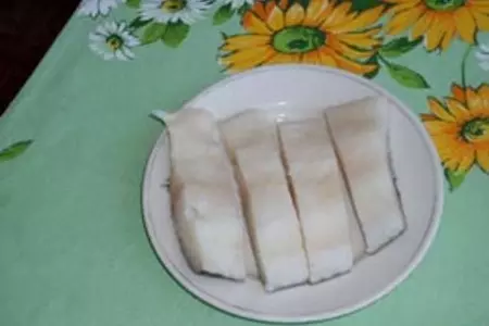 Филе трески с баклажанами: шаг 2