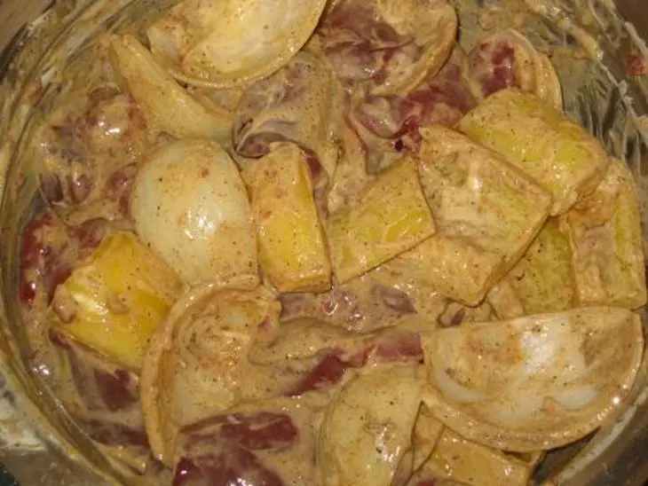 Шашлычки из куриной печени: шаг 1