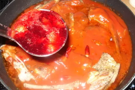 Бараньи рёбрышки в кисло-сладком соусе: шаг 7