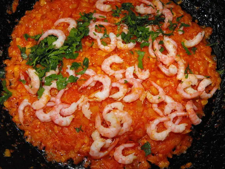 Кабачковые бочонки с креветками.: шаг 7