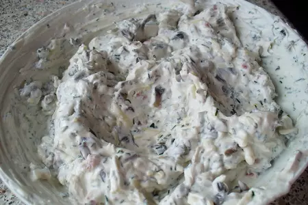 Блинчатые трубочки с вкусной начинкой: шаг 3