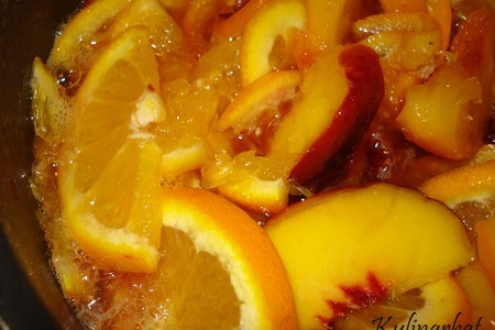 Варенье из персиков и апельсинов: шаг 3