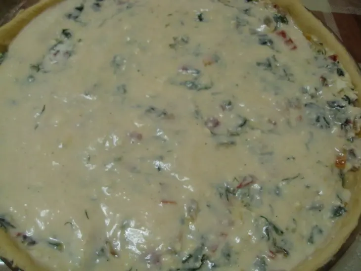 Тарт с сыром и овощами.: шаг 8