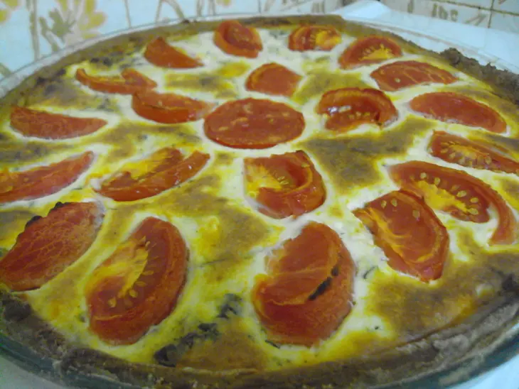 Тарт с сыром и овощами.: шаг 9