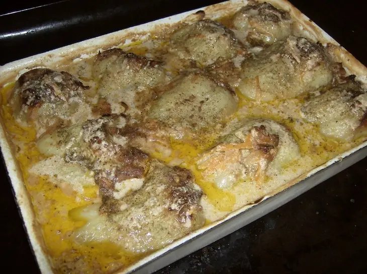 Перчики, фаршированные мясным ассорти: шаг 6