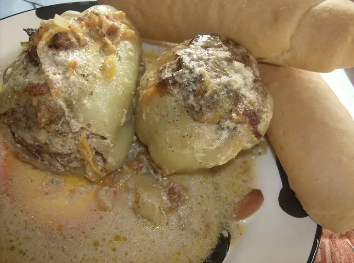 Перчики, фаршированные мясным ассорти: шаг 7