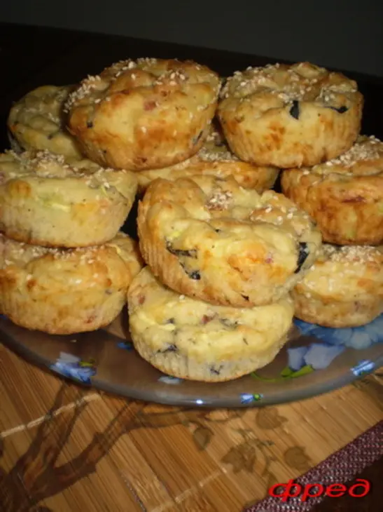 Маффины закусочные: шаг 6