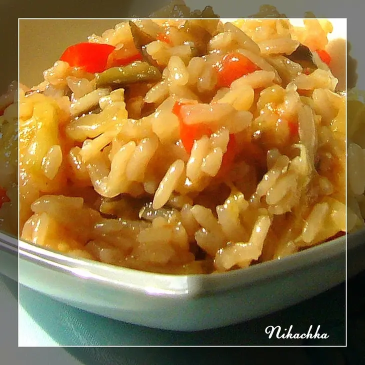 Салат с рисом на зиму: шаг 1