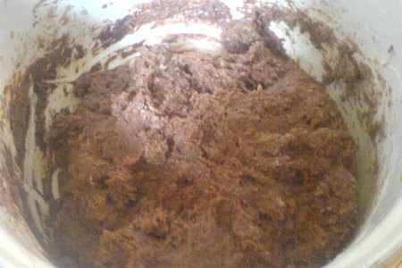 Шоколадно-медовое печенье: шаг 1