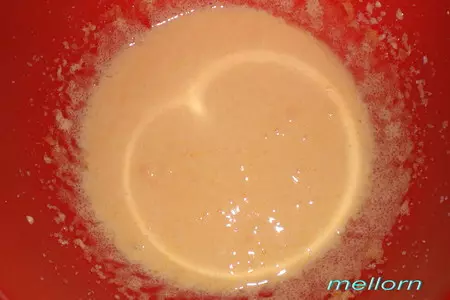 Бабка из манной крупы: шаг 3
