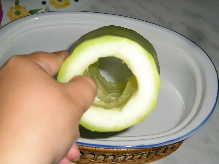 Кабачок ням: шаг 1