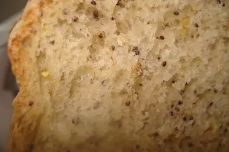 Хлебушко к завтраку с маком и цедрой: шаг 8