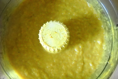 Суп- пюре «карри» по мотивам  сенегальского супа. (+ вариант для лакто- вегетарианцев): шаг 5
