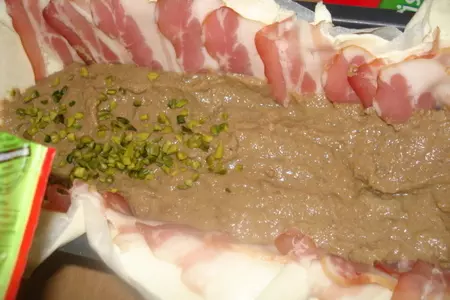 Паштет из куриной печени с фисташками "от евы": шаг 5