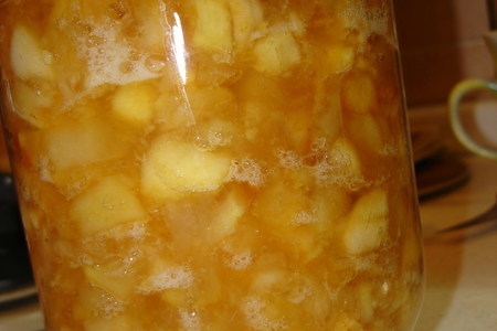 Заготовка из яблок для пирога: шаг 3