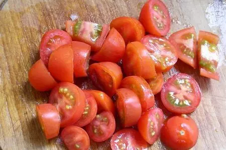 Баклажаны под густым соусом из помидоров: шаг 2