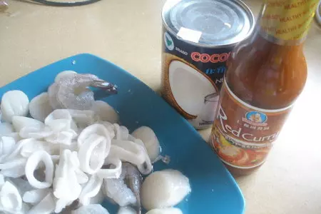 Карри из морепродуктов от бедных тайских рыбаков: шаг 1