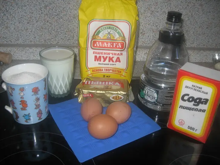 Вафли за 20 минут: шаг 1