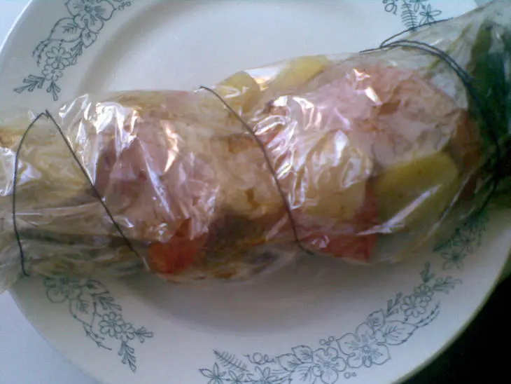 Рыбка в рукаве: шаг 3