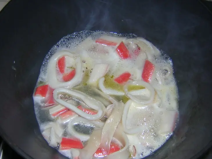 Морской плов: шаг 2