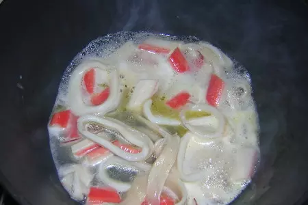 Морской плов: шаг 2