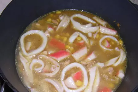 Морской плов: шаг 3