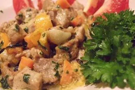 Филе индейки с овощами: шаг 8