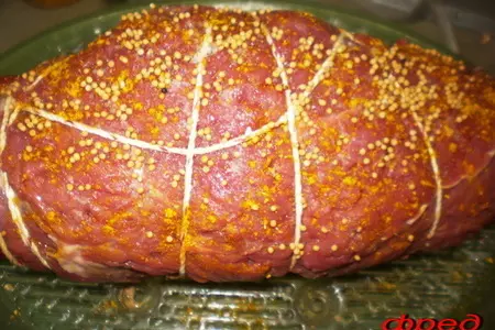 Мясной рулет с печенью: шаг 6
