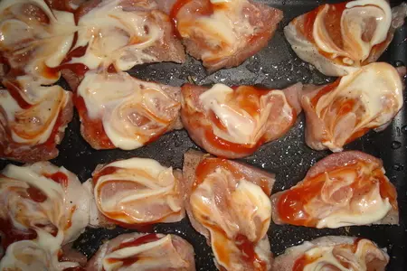 Мясо под кабачковой шубкой: шаг 1